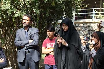 مراسم رونمایی از یادمان شهدای گمنام